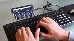 How to use a keyboard and mouse with your Galaxy Note 2 or tablet