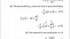 3.3 Solutions to Maxwell's Equations