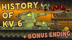 All episodes: The history of the creation of KV-6 + a bonus ending - Cartoons about tanks