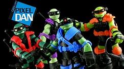 Nickelodeon Teenage Mutant Ninja Turtles Stealth Tech Figures Video Review