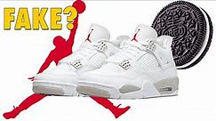 QUICK GUIDE: Air Jordan 4 "White Oreo" (Tech White) Unboxing & Legit Checking | Fake or Real?