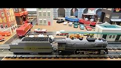 FINALLY Running Trains on The Milwaukee North Western Layout - Lionel's LionChief Plus 2.0 UP Hudson