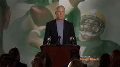 MicroTouch Tough Blade TV Spot, 'Press Conference' Featuring Brett Favre