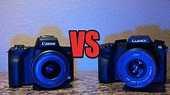 Canon M50 vs Lumix G7