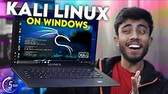 Install Kali Linux on Windows 10/11 Within 5 Min!🔥Easiest Way Without Error