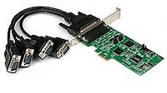 4 Port RS232/422/485 PCIe Serial Card - Serial Cards & Adapters | Add-on Cards & Peripherals | StarTech.com