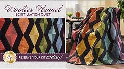 Introducing: Scintillation Quilt in Woolies Flannel | RESERVE Now at Shabby Fabrics