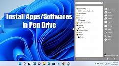 How to Install Apps in USB Drive and Use Anywhere
