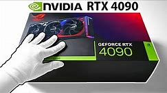 The NVIDIA RTX 4090 Unboxing - A MASSIVE GPU! (3x)