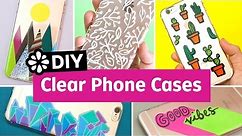 5 Cool DIY Clear Phone Cases | Sea Lemon