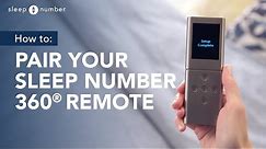 How To Pair Your Sleep Number 360® Remote | 5 Button Guide