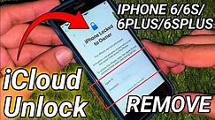 Remove Owner Locked IPHONE 6/6s/6plus/6splus How To Unlock Activation Locked/iCloud/Apple-ID