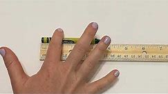 Measure with an Inch Ruler
