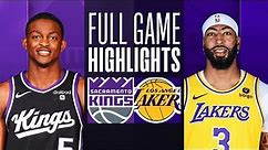 LAKERS at KINGS | FULL GAME HIGHLIGHTS | October 29, 2023
