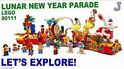 LEGO 2023 Lunar New Year Parade 80111 Exploration & Review