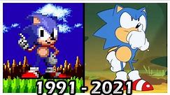 Evolution of Classic Sonic (1991 - 2021)