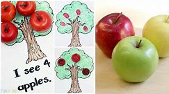 Apple Counting Book Free Printable