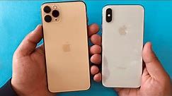 iPhone 11 Pro Max vs iPhone X in 2021