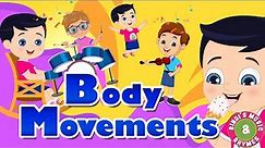 Body Movement Song for kids | Action Rhyme for children | Bindi's Music & Rhymes
