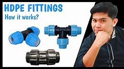 How to connect PE COUPLER fittings | Basic plumbing