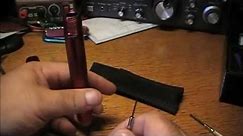 Mini Maglite Flashlight. How to remove corroded and stuck batteries