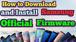 how to download correct Samsung firmware and flash it using ODIN in 2021