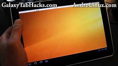 How to Install Ubuntu on Galaxy Tab 10.1 Android Tablet!