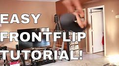 How To Do A Frontflip On A Bed And Land It!!