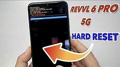 Revvl 6 pro 5g How to Hard Reset Removing PIN, Password, Fingerprint for metro by t-mobile
