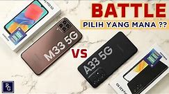 Review Samsung Galaxy A33 5G vs Samsung Galaxy M33 5G - Jadi pilih yang mana??