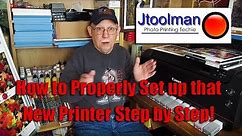 How to Properly Set up that New Printer Step by Step!