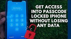 How To Get into Passcode Locked iPhone Without Losing Data !! Unlock Any Passcode Locked iPhone