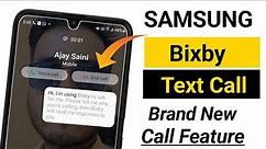Bixby Text Call | Samsung Bixby Text Call | How to Use Bixby Text Call