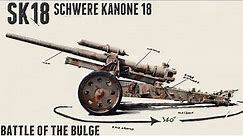SK18 10cm schwere Kanone 18 - Walkaround - Useldange.