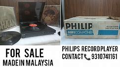 PHILIPS (9310741161) TURNTABLE FOR SALE MADE IN MALAYSIA Philips FP260/00R
