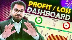 Build a Profit/Loss Dashboard from Scratch - with Variance Analysis!