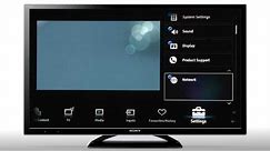 How to connect your BRAVIA to a wired network