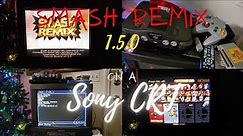 Smash Remix 1.5.0 on a 1992 Sony CRT TV!