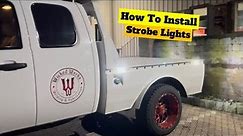 How To Install Strobe Lights