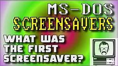 Screensavers Before Windows | Nostalgia Nerd