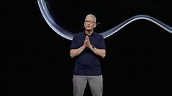 Apple CEO Tim Cook says Apple Vision Pro on schedule for early 2024 release