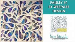 How to Quilt with Paisley Templates by Westalee Design