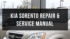 Download KIA Sorento body service and repair manual