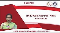 Hardware and software resources