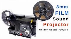 How To Use 8mm Projector Chinon Sound 7000 MV