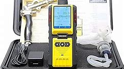 Professional Combustion Analyzer by Forensics | USA NIST Calibration | HVAC, Combustion, Flue Exhaust Gas | CO, O2, COAF & EA | Filters and Probe | Color Display, Graphing, Data Logging |