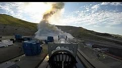 LIVE NOW: Fire and smoke! Watch the test firing of a Space Lau...