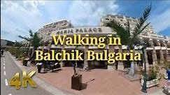 [4K] Balchik Beach Walking Tour | New 2023