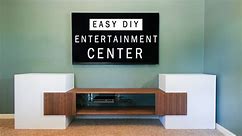 TV Stand or Media Console! How To Make A DIY Entertainment Center