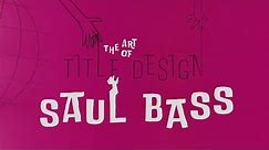 How Saul Bass Created The Art Of Movie Title Design